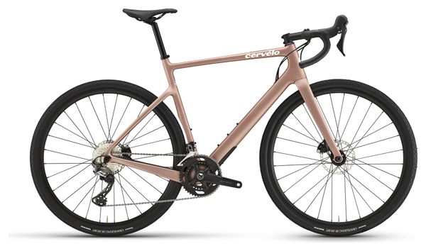 Gravelbike Cervélo Aspero Shimano GRX 11V 700 mm Rose 2023