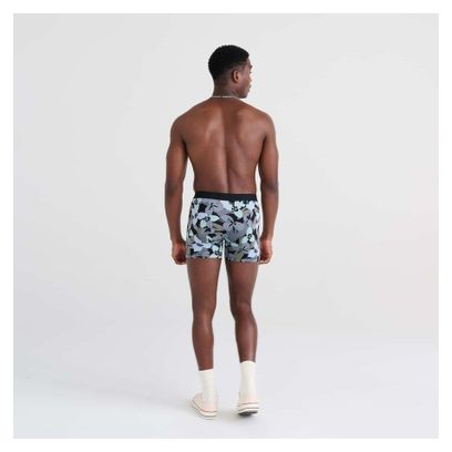 Boxer Saxx Daytripper Brief / Camo Flowers - Blue Fog Bleu