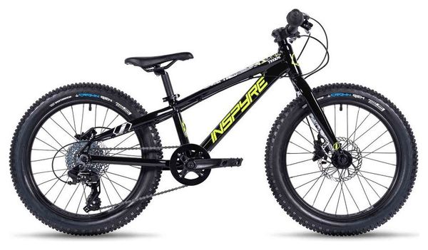 Inspyre Teddy 20' Rigid MTB Kids Black / Neon Yellow 2021 