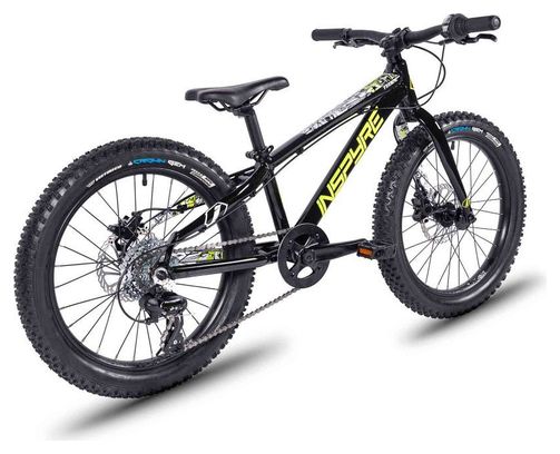 Inspyre Teddy 20' Rigid MTB Kids Black / Neon Yellow 2021 