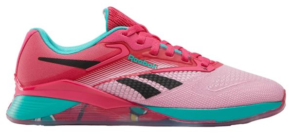 Reebok Nano X4 Pink/Blue Women's Cross Training Shoes