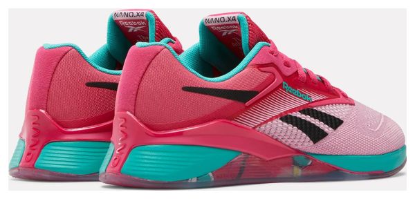 Scarpe da Cross Training Reebok Nano X4 Donna Rosa/Blu