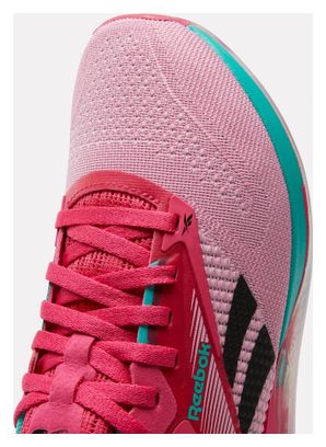 Chaussures de Cross Training Reebok Nano X4 Rose/Bleu Femme