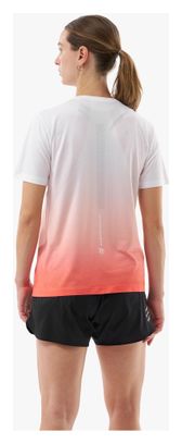 Compressport Performance Vrouwen Trui Met Korte Mouwen Rood/Wit