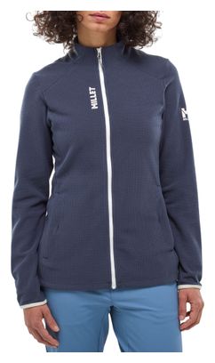 Damesfleece Ubic Lightgrid Blue van Millet