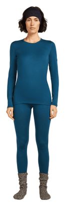Camiseta interior mujer Icebreaker Merino 260 Tech Azul