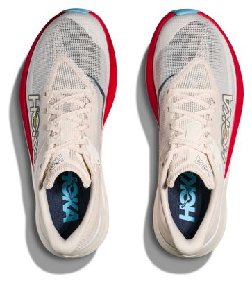 Scarpe da corsa Hoka Rocket X 3 Bianco/Rosso Unisex