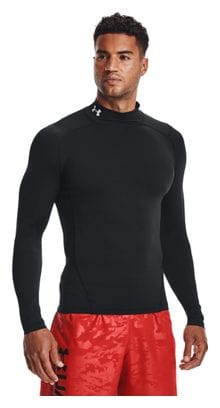 Camiseta de compresión de manga larga Under Armour Heatgear Armour Negro