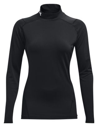 Under Armour Heatgear Armour Langarm-Kompressionstrikot Schwarz