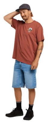 T-shirt Manches Courtes Dharco Rust Rouge Homme