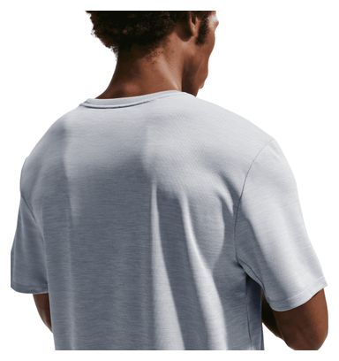 Maglia a maniche corte Nike Miler grigia da uomo
