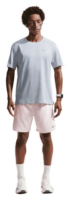 Maglia a maniche corte Nike Miler grigia da uomo