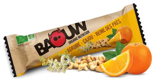Baouw Bio Energy Bar Citrus / Cashew / Meadowsweet 25g