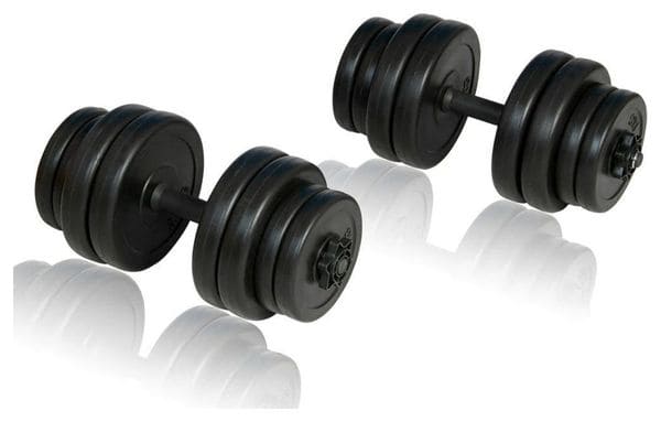 Haltères 2 x 15 kg fitness musculation 02_0000754