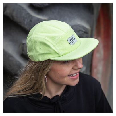 Burgtec Arcade Five-Panel-Kappe, grün
