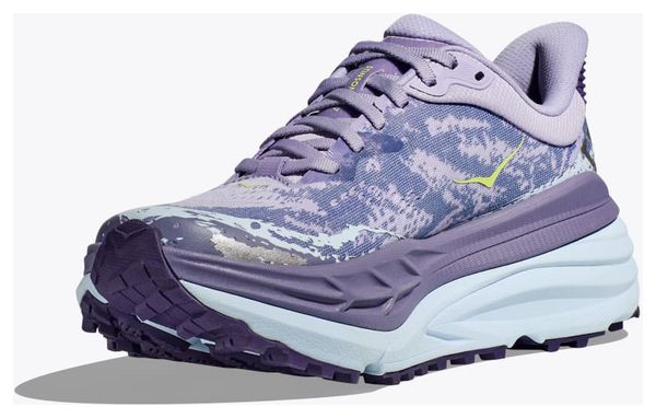 Hoka Donna Stinson ATR 7 Violet Blue Trail Running Shoes