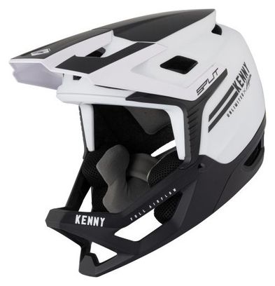 Casco Integral Kenny Split Blanco / Negro