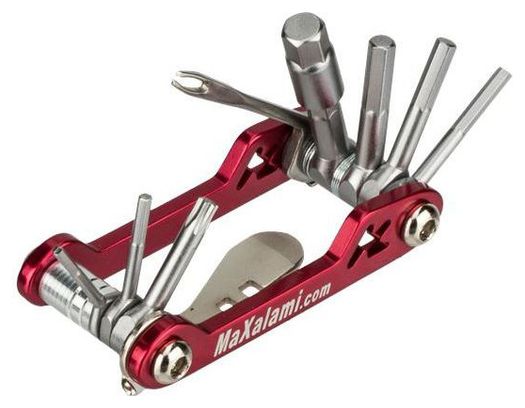 Multi-Outils MaXalami K-13 fonctions Rouge