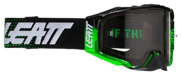 Leatt Velocity 6.5 Maske Neon Lime / Hellgrauer Bildschirm 58%