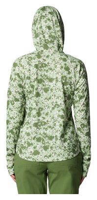 Columbia Summit Valley Felpa con cappuccio da donna verde