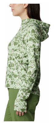 Columbia Summit Valley Felpa con cappuccio da donna verde