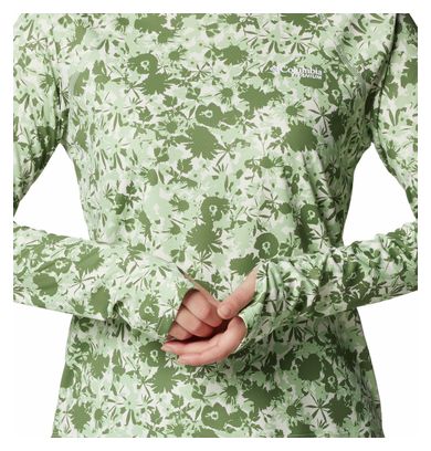 Columbia Summit Valley Felpa con cappuccio da donna verde