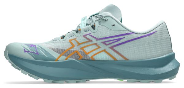 Asics Fuji Lite 7 Blue Unisex Trail Running Shoes