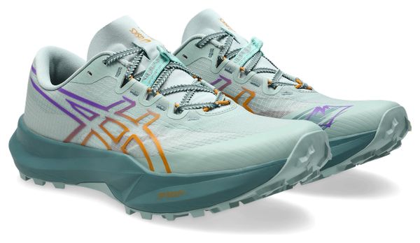 Asics Fuji Lite 7 Blue Unisex Trail Running Shoes
