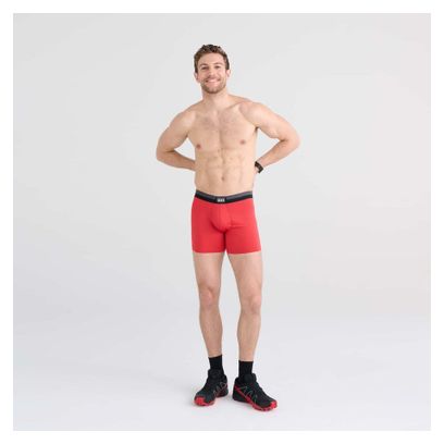 Boxer Saxx Sport Mesh Brief / Sunset Red Rouge