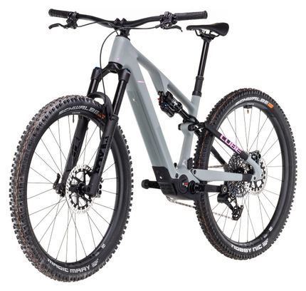 Cube AMS Hybrid One44 C:68X TM 400X Elektrische Volledig geveerde MTB Sram GX Eagle AXS 12S 400 Wh 29'' Swamp Grey Green 2024