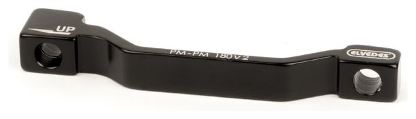 Adaptador de freno Elvedes PM / PM 180 mm Negro
