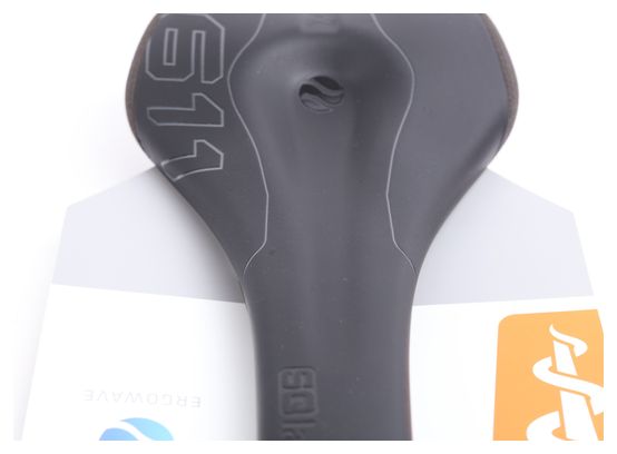 Selle SQlab 611 Ergowave Carbon Noir 140 - Produit Reconditionné