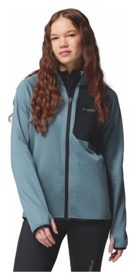 Columbia Triple Canyon Grid Women's Fleece Jacket Blue