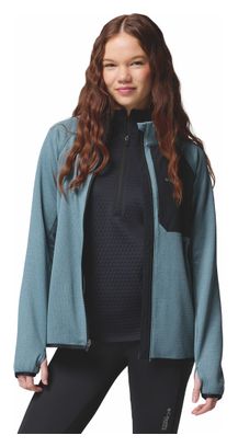 Columbia Triple Canyon Grid Women's Fleece Jacket Blue
