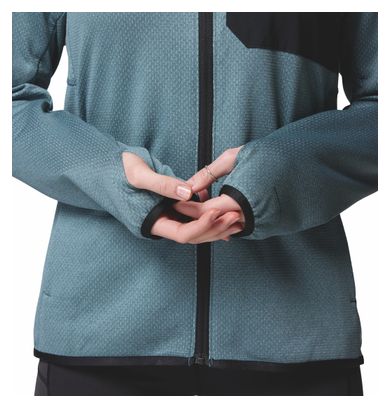 Columbia Triple Canyon Grid Women's Fleece Jacket Blue