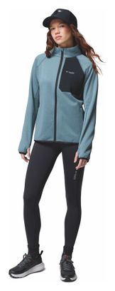 Columbia Triple Canyon Grid Women's Fleece Jacket Blue