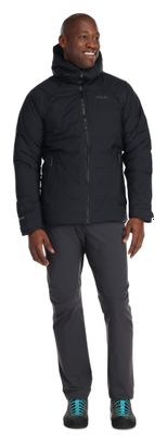 Chaqueta Impermeable RAB Valiance Negro, Hombre