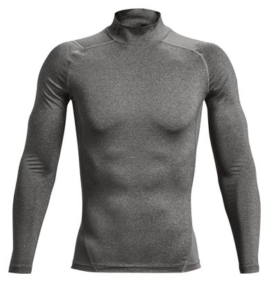 Under Armor Heatgear Armor Lange Mouw Compressie Trui Grijs