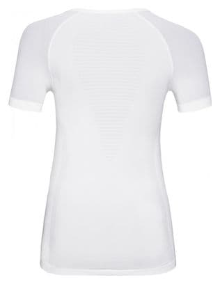 T-shirt a maniche corte Odlo PERFORMANCE X LIGHT Donna bianca