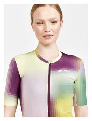 Craft ADV Aero Multi-color Women's Short Sleeve Jersey