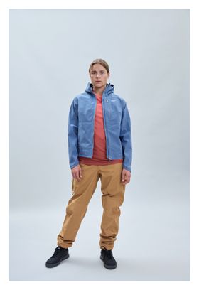 Women's Poc Motion Rain Calcite Long Sleeve Jacket Light Blue