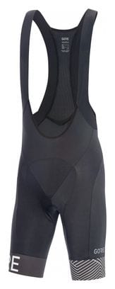 Gore Wear C5 Opti Bib Shorts+ zwart wit