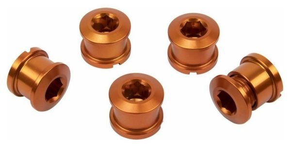 Paquete de 5 Tornillos Insight Alu 6.5x4mm Naranja