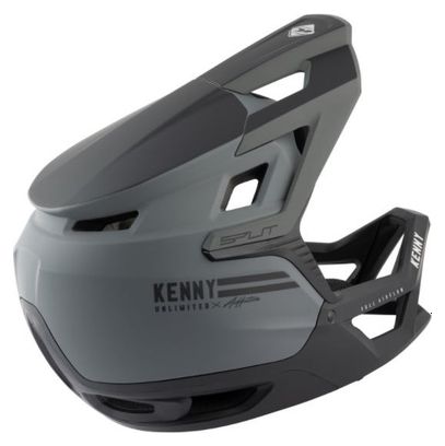 Casco Integrale Kenny Split Nero / Grigio