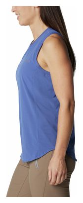 Columbia Cirque River Blue Tank Top with Integrated Bra for Women