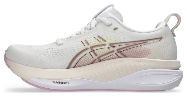 Asics Gel-Kayano 33 Women's Running Shoes - White/Pink