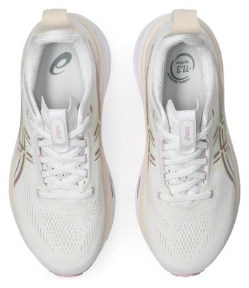 Asics Gel-Kayano 33 Women's Running Shoes - White/Pink