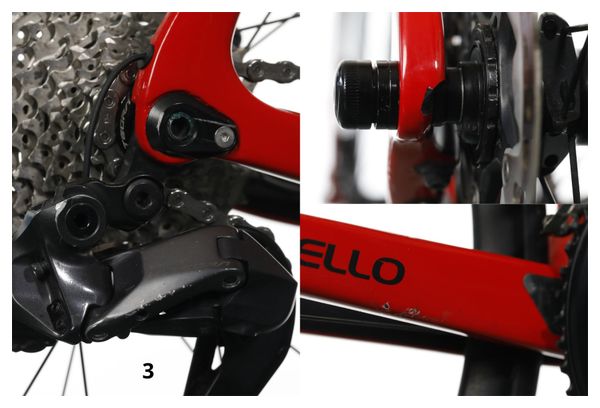 Produit Reconditionné - Vélo de Route Pinarello Prince FX T900 Shimano Ultégra DI2 12V Rouge Brillant 2022