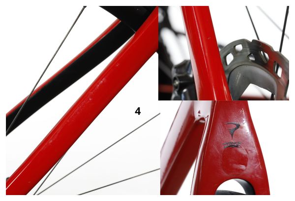 Refurbished Produkt - Pinarello Prince FX T900 Shimano Ultégra DI2 12V Rot Glänzend 2022