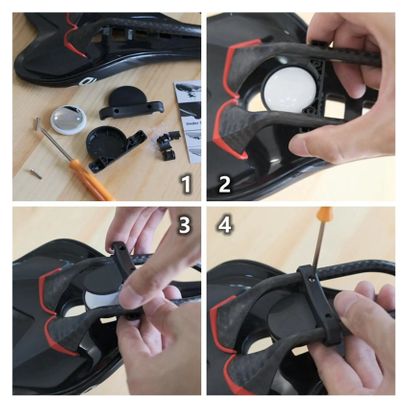 PerfiPro Airtag Support De Vélo Caché Pour Apple Airtag, Airtag Bike Reflecteur De Tige De Selle Support Antivol Airtag Pour Velo Velo Electrique Scooter
